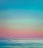 Ombre Calm Sea Tides Artwork artwork