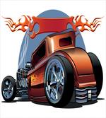 Cartooon Hot Rod Classic artwork