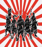Samurai Ninja Retro