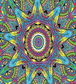 Abstract Hippie Forms
