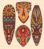 Indigenous Folk Mask Graphic