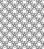 Pentagram Star in Circle