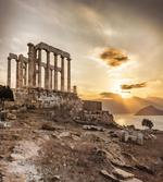 Greek Buildings Poseidon