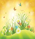 Colorful Meadow Scenery