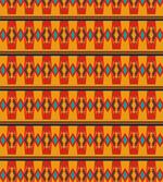 Warm Tones Geometrical Art