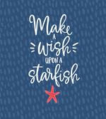Nautical Text with Starfish