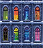 Snowy Winter Night