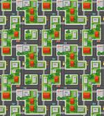 Birds Eye View Map Design artwork