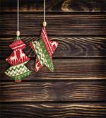 Retro Pine Tree Xmas