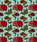 Detailed Large Flowers Scene