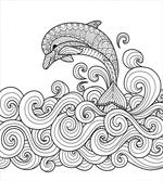Nautical Zentangle Wave