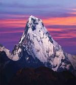 Himalayas in the Sunset
