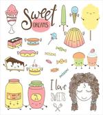 Girl with Sweets