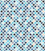 Modern Blue Circles