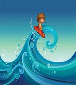 Surfing Baby Waves