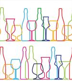 Colorful Outline Bottles