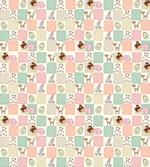 Checkered Square Cats artwork