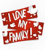 Family Love Heart