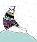 Hipster Sweater Christmas