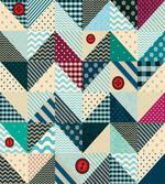 Vintage Patchwork Art