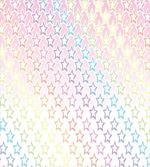 Stars in Rainbow Colors