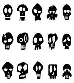 Funny Various Skull