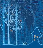 Winter Scenery with Show