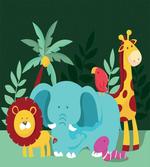 Nursery Jungle Composition