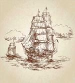 Old Ship Sketch