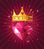 Pink Diamond Crown Art