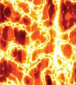 Hot Burning Lava Fire