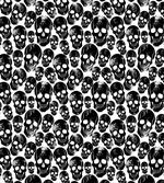 Grunge Black Skulls