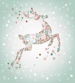Hovering Deer with Fairy