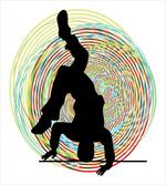 Teenage Dance Head Spin