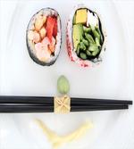 Sushi Smile Plate Top Photo