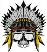 Tribe Leader Feather Head