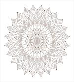 Pointillist Lace Art artwork