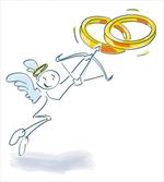Funny Cupid Stickman