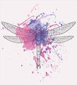Grunge Moth Dragonfly