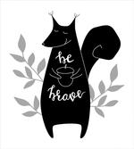 Be Brave Words Inspiration