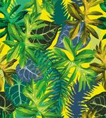 Exotic Leaves Watercolor artwork