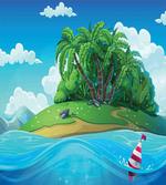 Aquatic Seascape Pattern