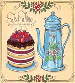 Secret of Cosiness Words Cake