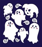 Scary Ghost Characters Boo