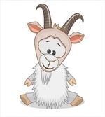 Baby Ibex Cheerful Mood