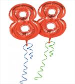 Red Balloons Cheerful artwork