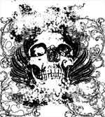 Dark Horror Scary Skull