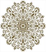 Abstract Vector Floral artwork