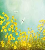 Daisies and Dragonflies artwork