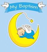 Baby Sleeps on the Moon
